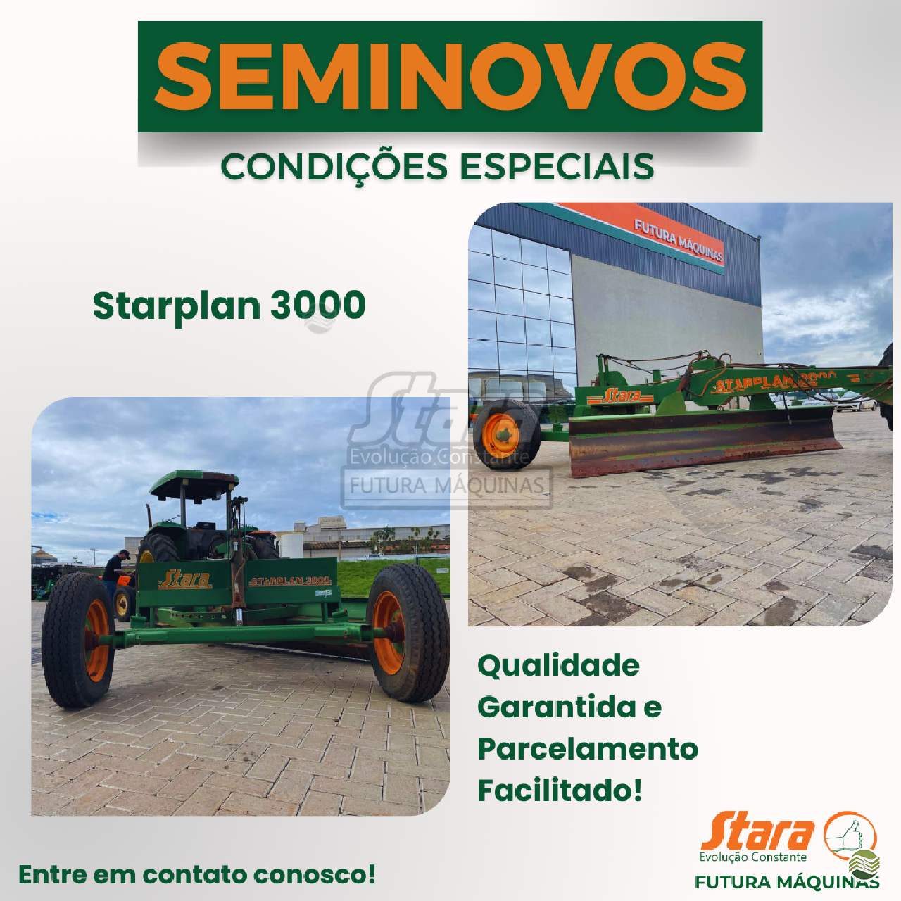 IMPLEMENTOS AGRICOLAS GRADE NIVELADORA GRADE HIDRÁULICA Futura Máquinas Agrícolas - Stara PATOS DE MINAS MINAS GERAIS MG